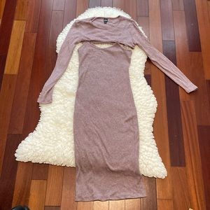 Wild Fable 2 Piece Sweater And Dress Size Small